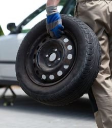 Quick Flat Tire Change in Redmond, WA